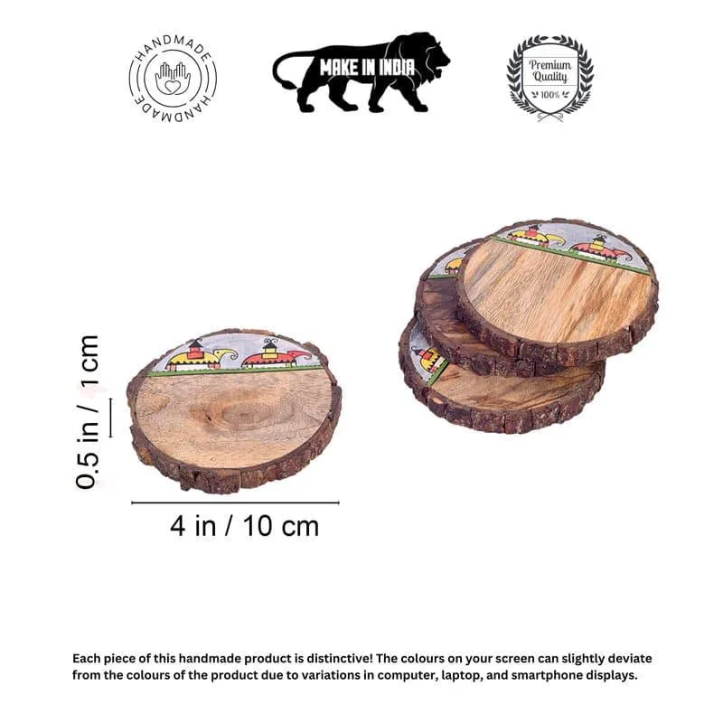 Pachora Parade Coaster - Set Of Four
