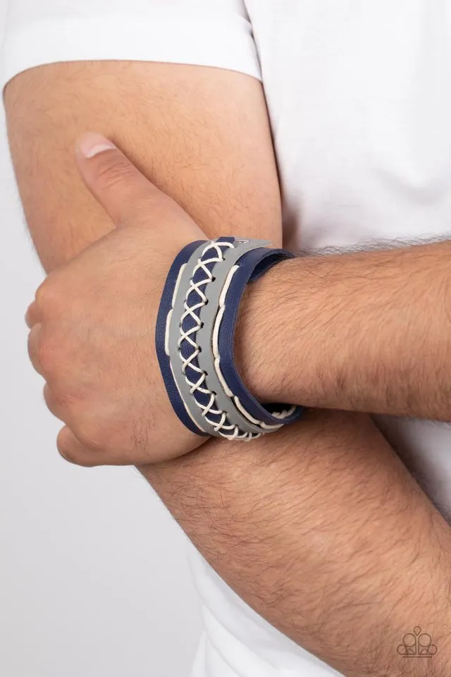 Paparazzi Bracelet ~ Horsing Around - Blue