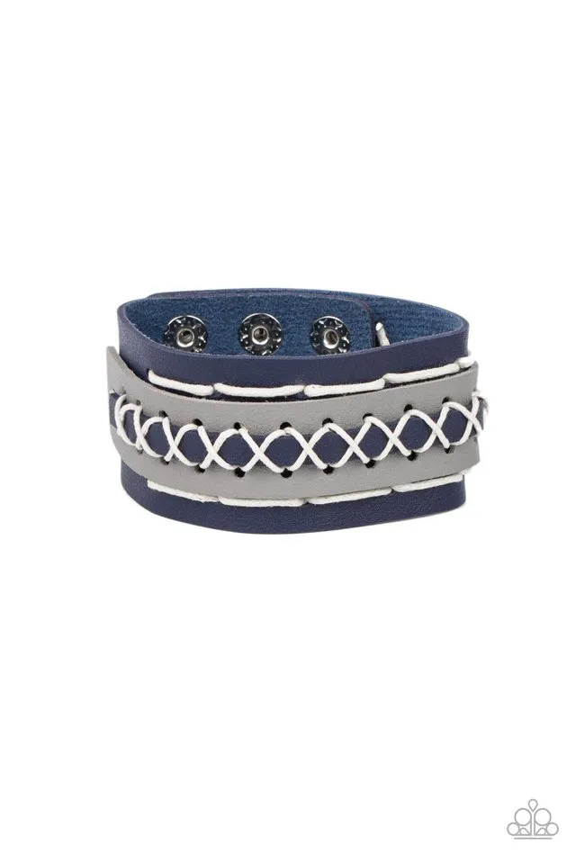 Paparazzi Bracelet ~ Horsing Around - Blue