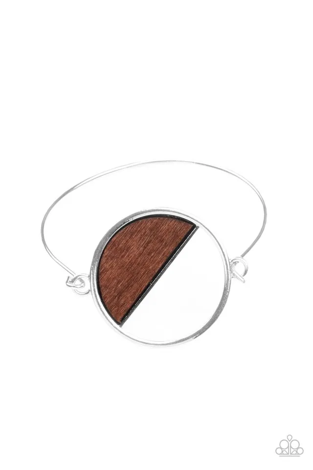 Paparazzi Bracelet ~ Timber Trade - Brown