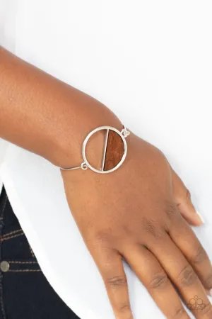 Paparazzi Bracelet ~ Timber Trade - Brown