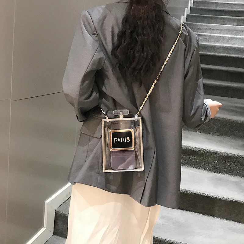 Paris Perfume Bottle Bag