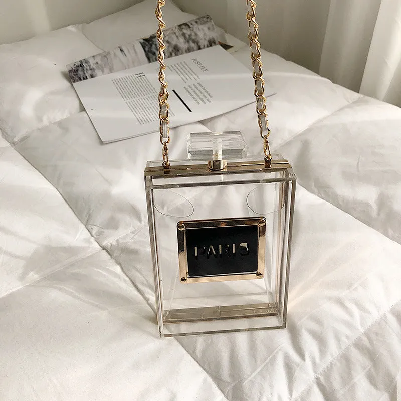 Paris Perfume Bottle Bag
