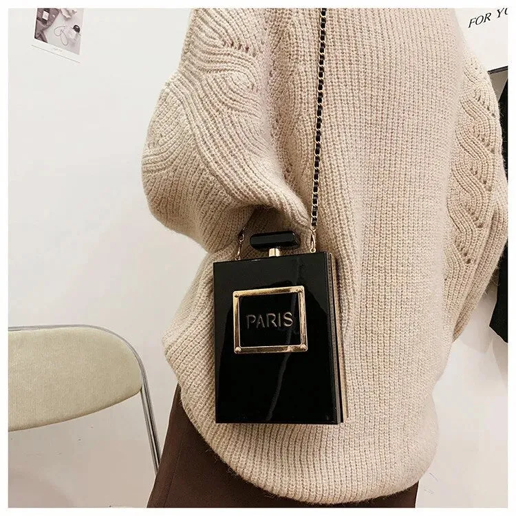 Paris Perfume Bottle Bag