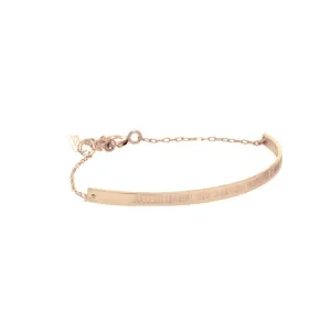 Petit bracelet- Make your personal message - Goldfilled