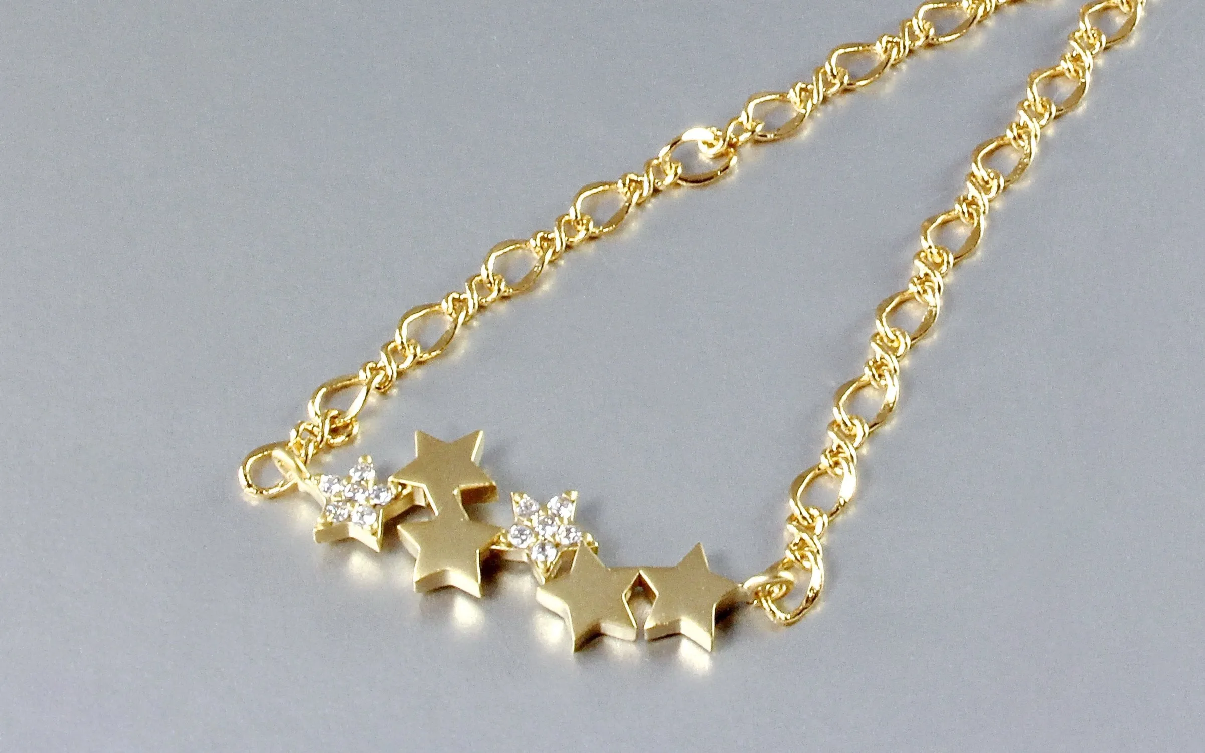 "Rising Star" - Star Necklace Minimalist Jewelry - Available in Gold and Silver