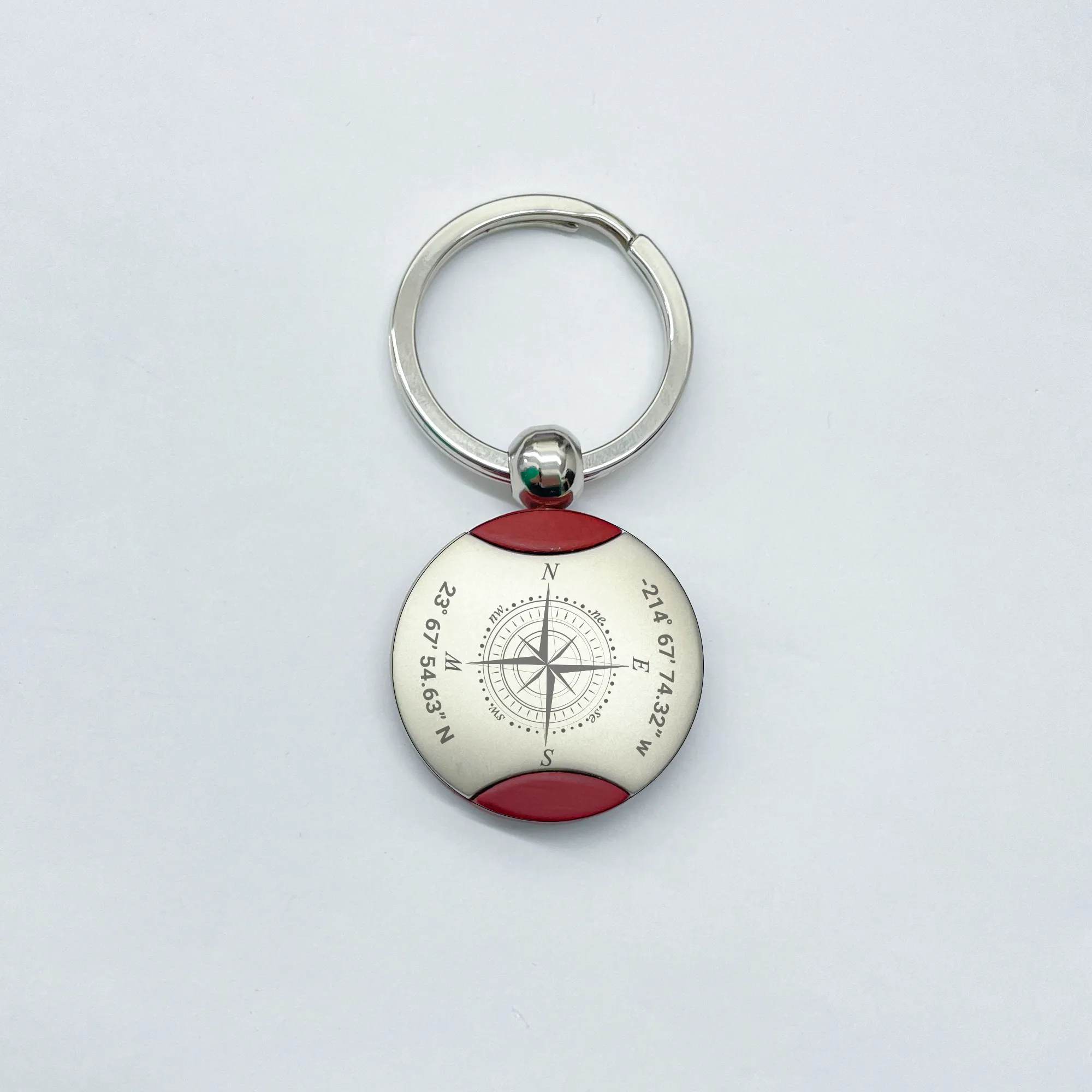 Round Rotating Keychain CH 0010