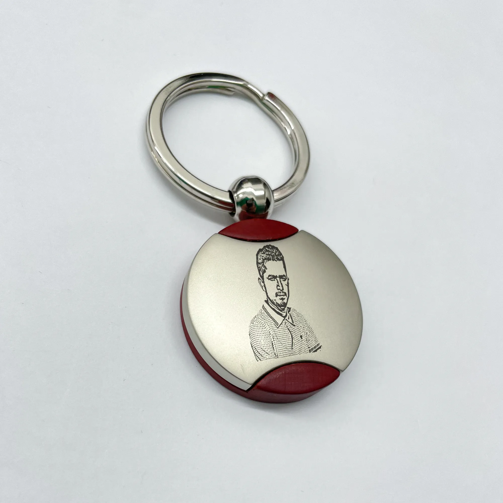 Round Rotating Keychain CH 0010