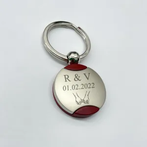 Round Rotating Keychain CH 0010