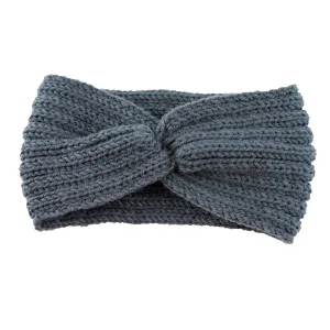Running Yoga Forehead Band Headwear Knotted Headband Ladies Non-Slip Wicking Knotted Sports Hijab Knit Headband Women