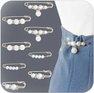 Scarf Ring Clip for Women Shirt Ties Clips Brooches for Women Silk Scarf Rings Buckle Shawl Cinch Clips for Clothing Jewelry Gifts