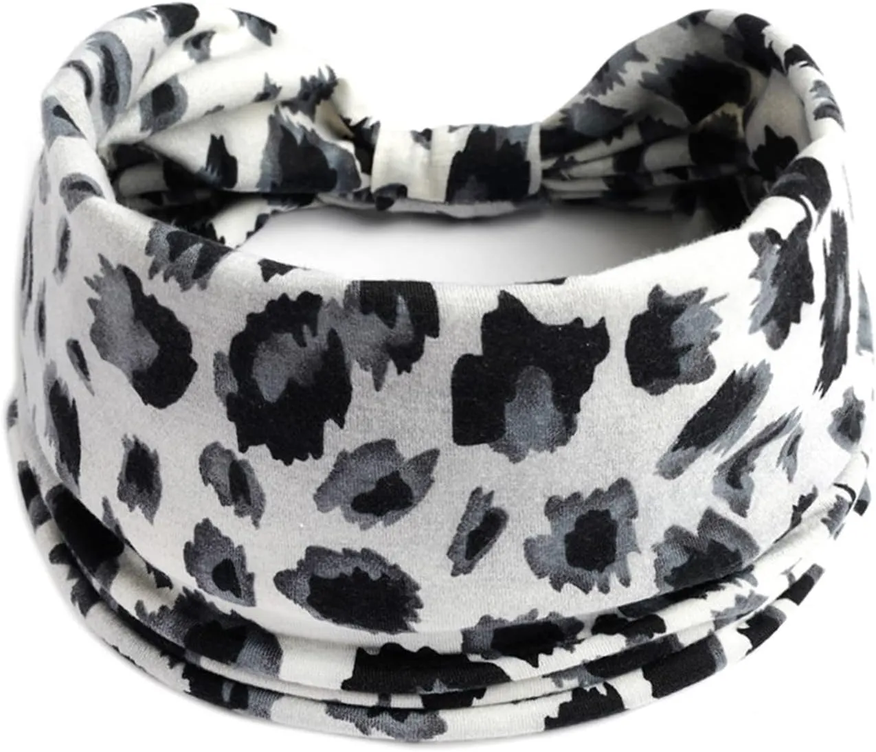 Shidori Women Hair Cover Yoga Elastic Running Headband Non-Slip Sports Headband Knotted Ladies Hair Exercise Headband