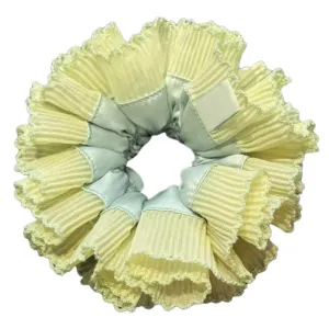 Sophisticated Double Layer Lace Hairband Double Layer Elastic Hair Scrunchies Headwear Suitable for Various Occasion