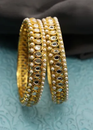 SPLENDID PEARLY ANTIQUE BANGLES
