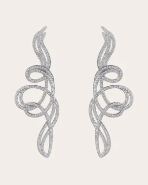 The Aaliyah earrings - silver plated