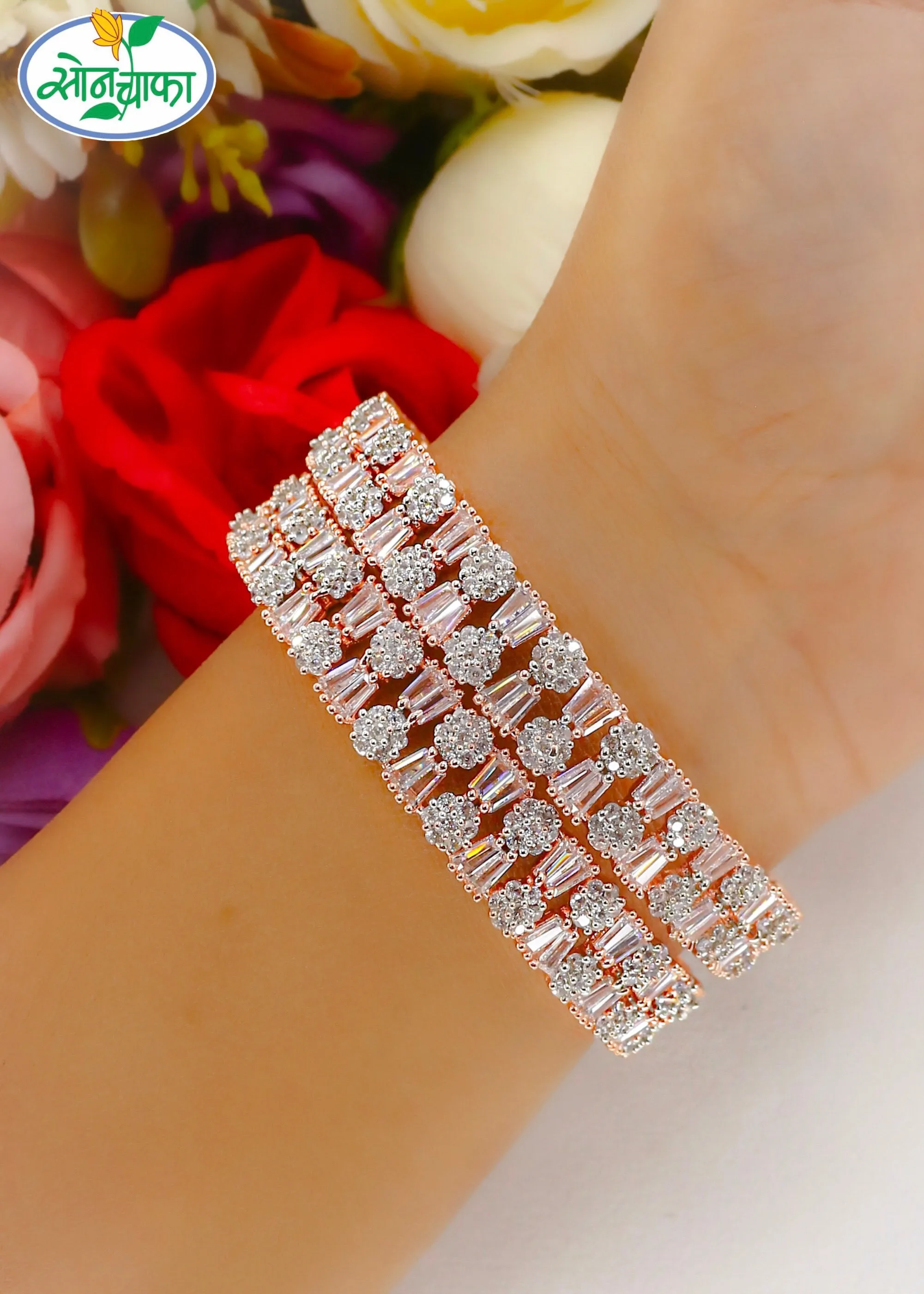 TRADITIONAL DIAMOND BANGLES