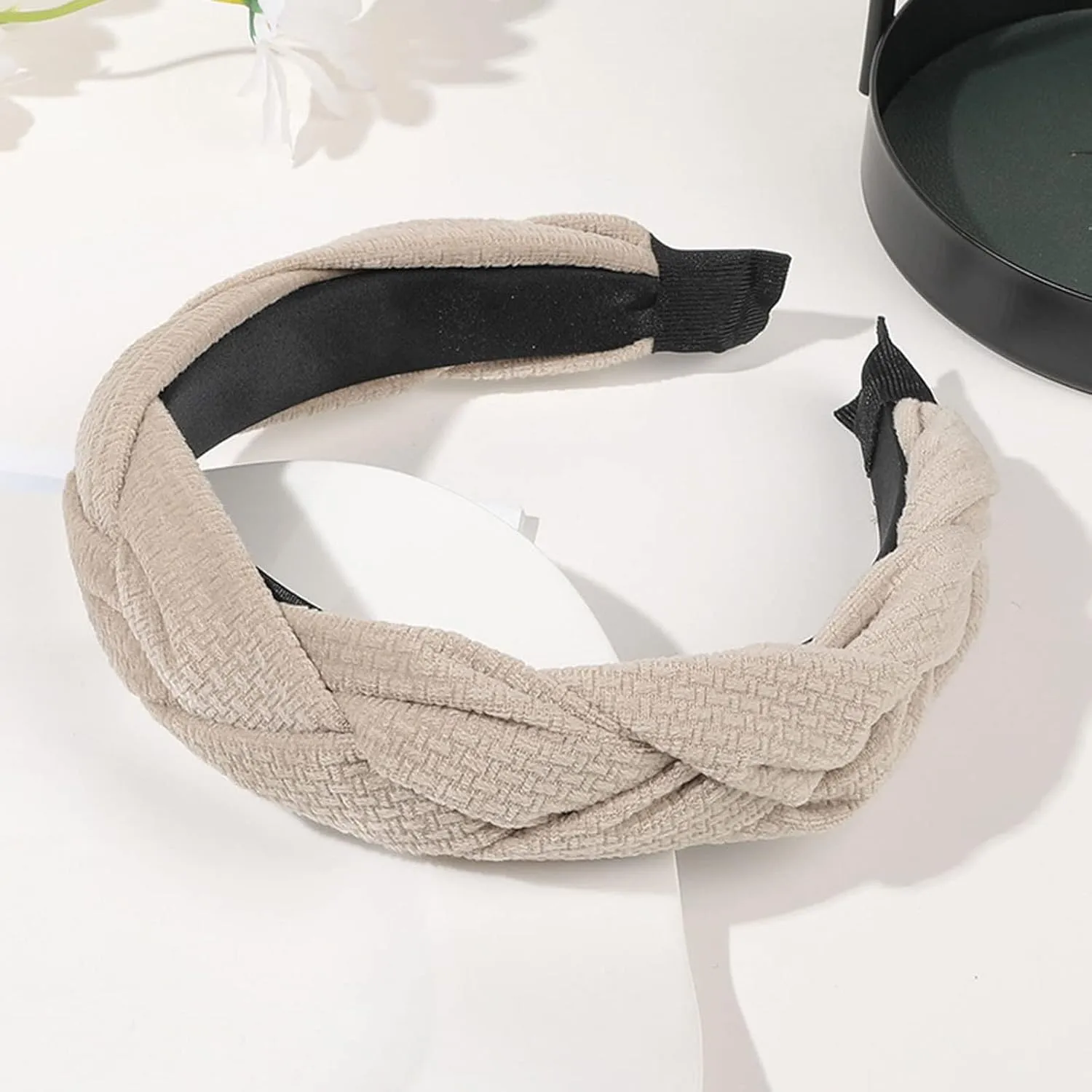 Turban Headbands for Women Vintage Flower Printed Headband Handmade Jewelry Hair Bands Wedding Hair Accessories
