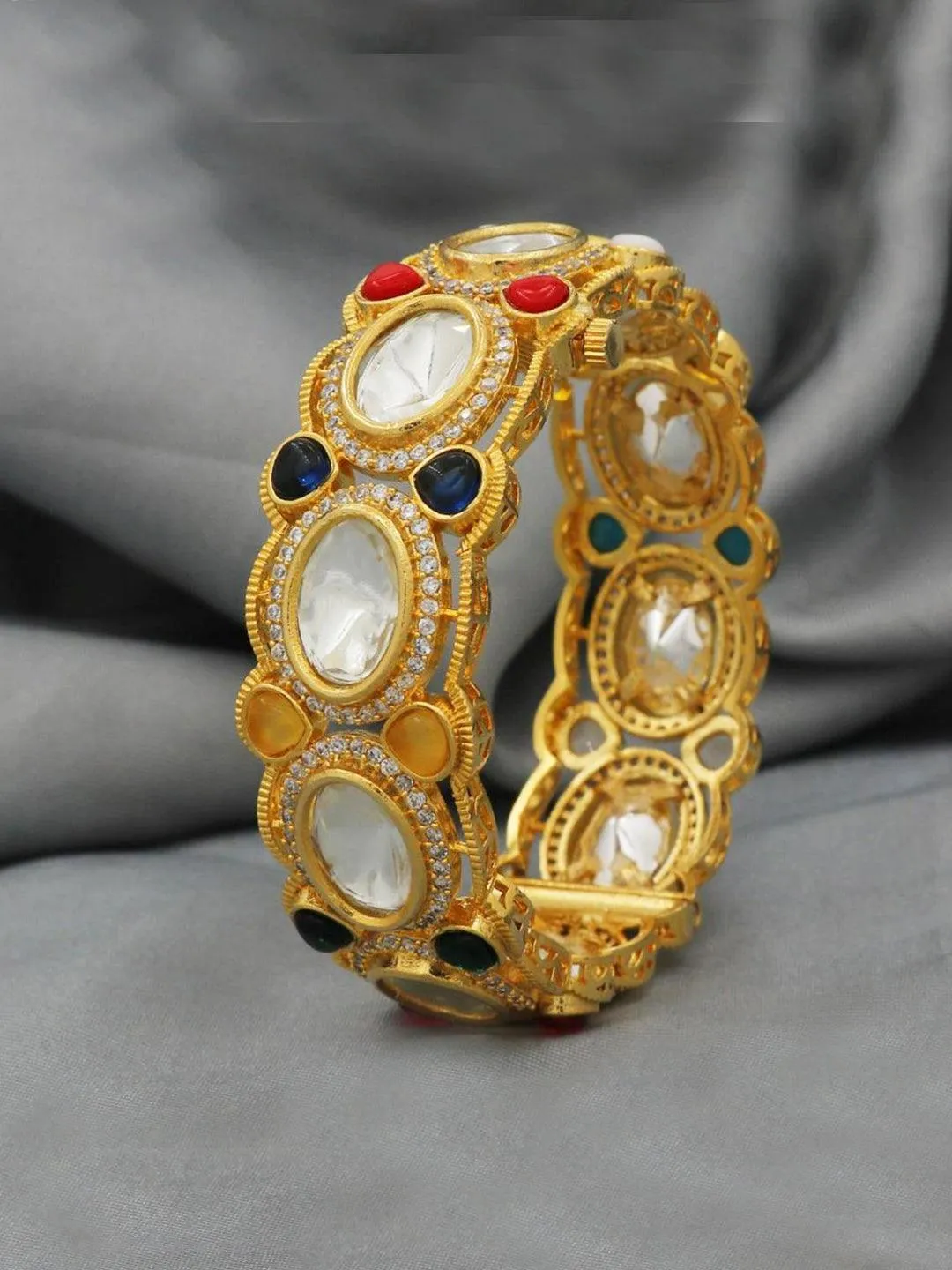 Uncut Multi Kundan Kada