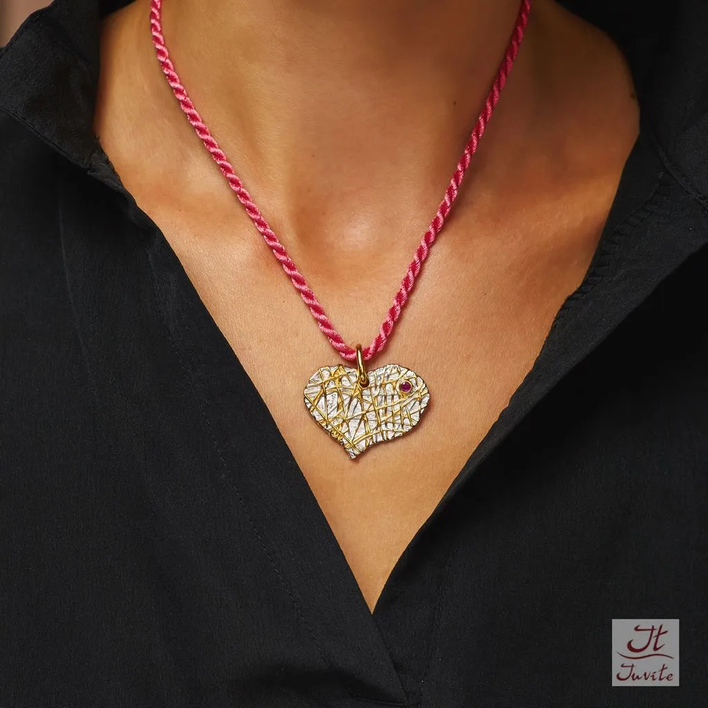 Valentine Sterling Silver Pendant