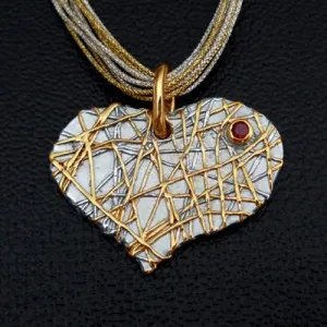 Valentine Sterling Silver Pendant