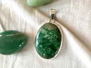 Variscite Akoni Pendant - XLarge Oval