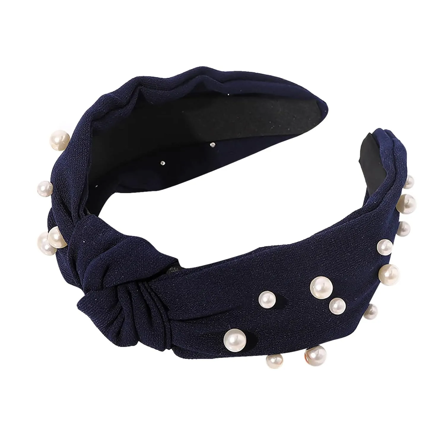 wide headbands for women Headband Knotted Headband hairbands for women's hair Chiffon Pearl Hair Accessories Wash Headband