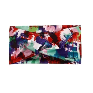 Women Wide Headbands Boho Bandeau Headbands Floral Printed Hair Band Outdoor Hair Accessories