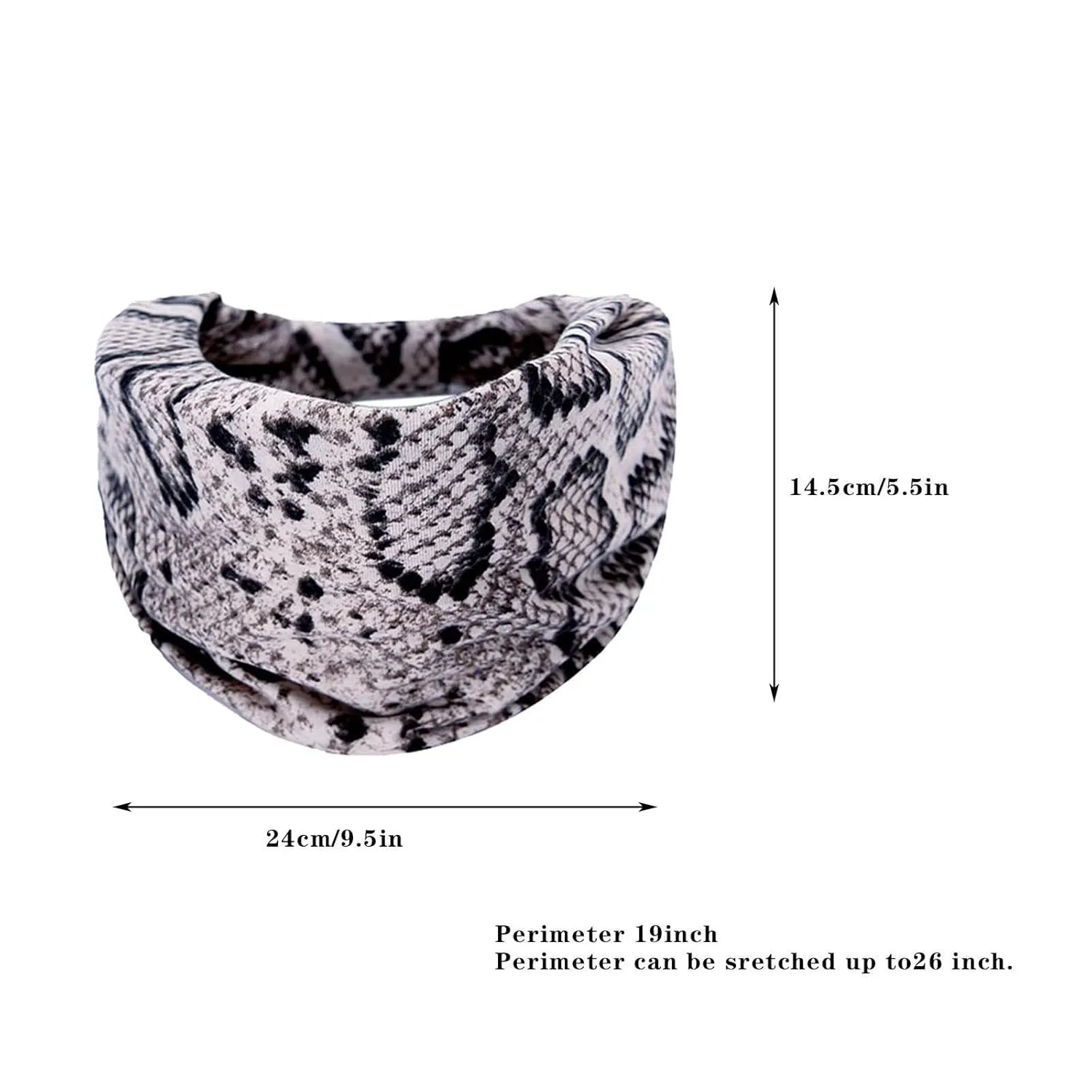Women Wide Headbands Boho Bandeau Headbands Knot Floral Printed Hair Band Outdoor Hair Accessories