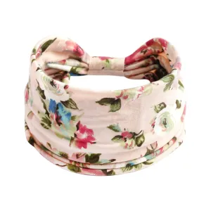 Yoga Elastic Running Headband Non-Slip Running Hijab Sports Headband Knotted Exercise Headband Styling Headwear Girls