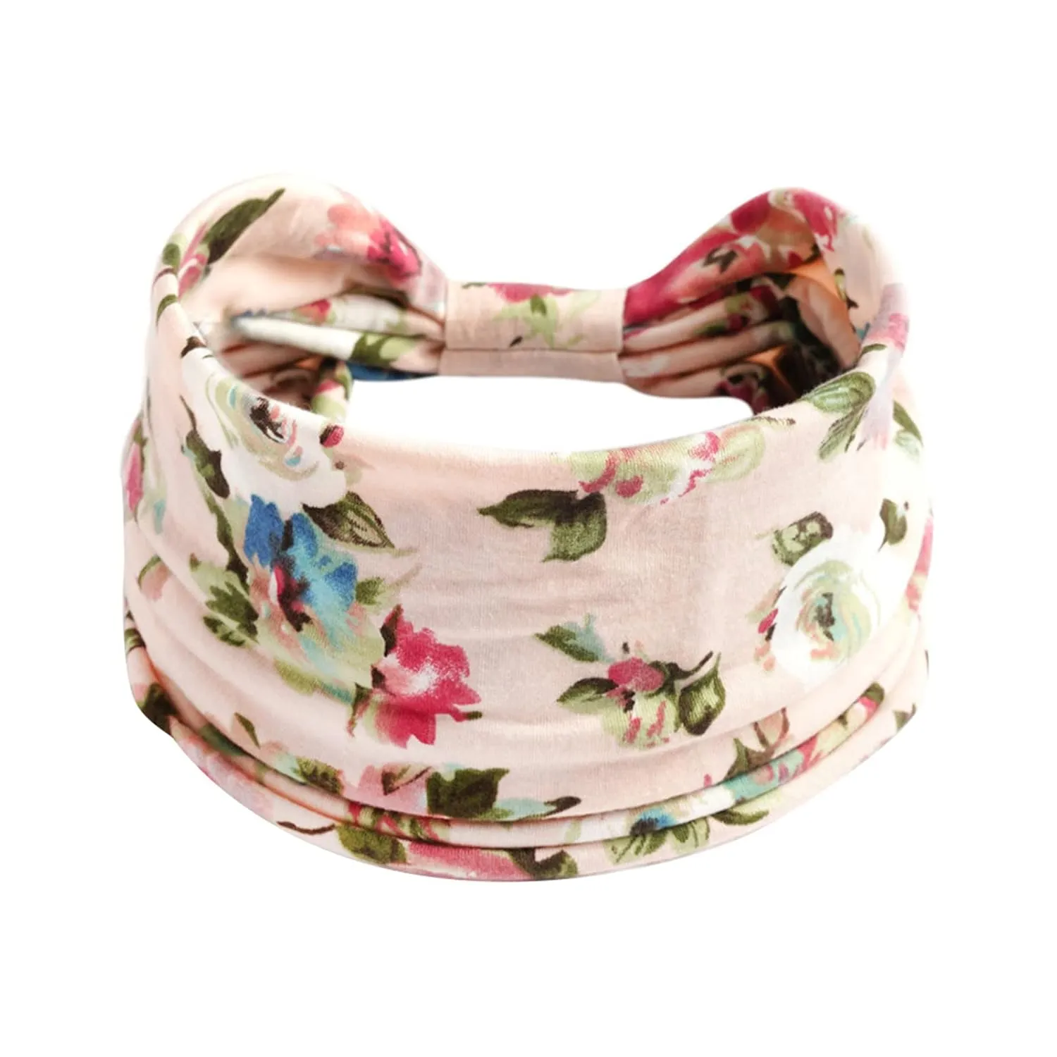 Yoga Elastic Running Headband Non-Slip Running Hijab Sports Headband Knotted Exercise Headband Styling Headwear Girls